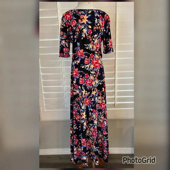 🖤LULAROE • “Ana” Maxi Dress (XL/fits 14-16) - Picture 5 of 16